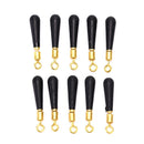 30Pcs Copper Head Fishing Gear Block Rotation Drift Fishing Silicone Floats Too-