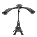 Creative Iron Tower Balance Eagle Statue Gift DIY Craft gray bronze 12cm