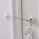 Security Baby Refrigerator Window Door Lock with Key For Child Proof Safety Y8Y4