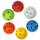 6-Pack Plastic Golf Training Balls For Driving Range/Swing Practice At Home