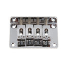 2xStainless Steel Electric Guitar Saddle Bridge Musical Instrument Accessory