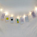 USB LED Photo Clips Lamp Garlands Battery for Wedding Xmas Star Light (5m) A