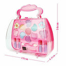 Children Girls Pretend Play Kit Cosmetic Carrying Bag Set Beauty Set Xmas