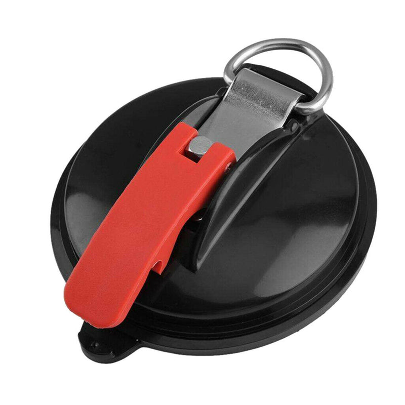 Small Black Vacuum Suction Cup Multi Purpose Card Clamp, Car/RV Accessories