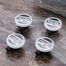 4pcs RC Car LED Light Cover Lampshade for 1:10 Tamiya HSP (Round White)