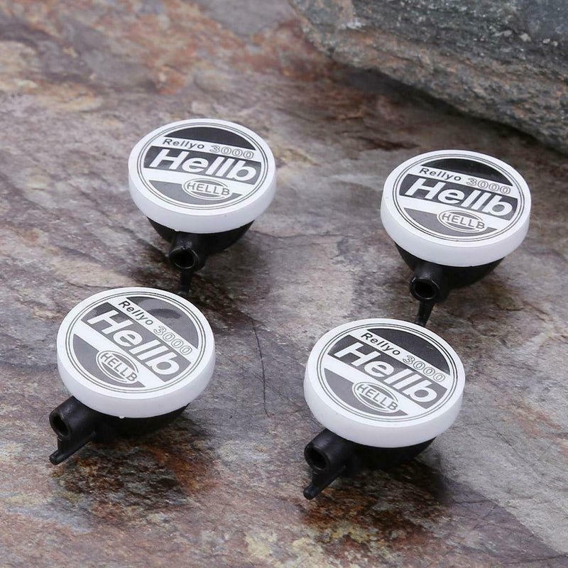 4pcs RC Car LED Light Cover Lampshade for 1:10 Tamiya HSP (Round White)