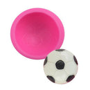 Novelty Football Mould silicone Mold Ball Soap Sugar Molds Cake Decoration n JR