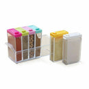 6 pcs / set Spice jar Spice jar, kitchen Condiment bottle Storage container