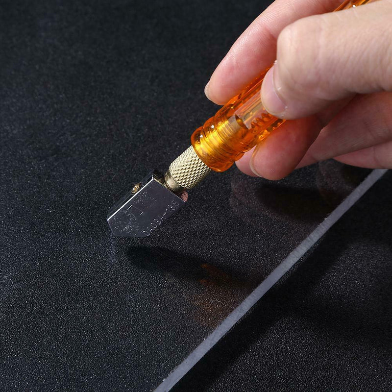 Diamond Glass Cutter 3-12mm Wheel Blade DIY Tile Mirror Craft Cutting Tools 1pc