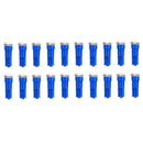Pack of 30 T5 5050 1SMD /5SMD Ice Blue Dashboard Gauge LED Wedge Bulbs Lights