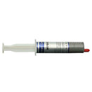 Large syringe type gray thermal grease computer accessories for CPU cooling