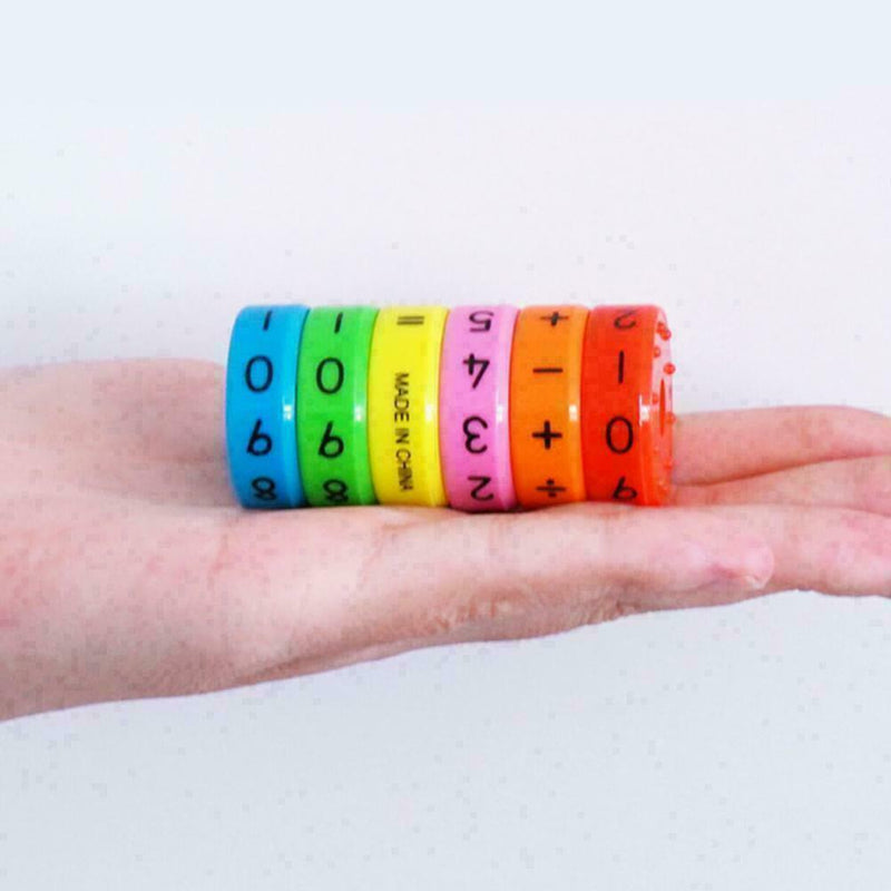 6pc Magnetic Children Preschool Montessori Educational For Children Plastic Z0C5