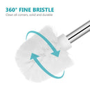 Toilet Brush And Holder Upgraded Modern Design Durable Shed-Free Bristles A