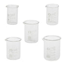 5ml Laboratory Borosilicate Glass Beaker Measuring Cup Lab Glassware