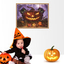 Halloween Pumpkin Cats 5D Full Drill Diamond Painting DIY Craft Needlework