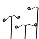Metal Acrylic Black Jewelry Earring Display Stand Rack Tree Holder show