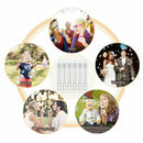 Wedding Wand Heart Tube Bubbles 60pcs Wedding Favours Table Decoration Part
