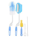 Baby Bottle Brushes Set Sponge Nipple Pacifier Milk Feeder Cleaner (5pcs)