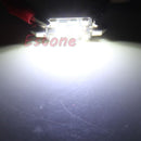 42mm 15W 2- + 4-LED 3528 SMD Super Bright Error Free Canbus Festoon Bulb