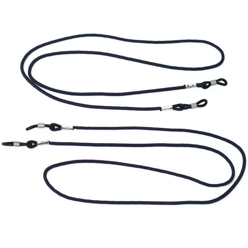 2x Glasses Strap Neck Cord Adjustable Sunglasses Eyeglasses-String Lanyard Hold