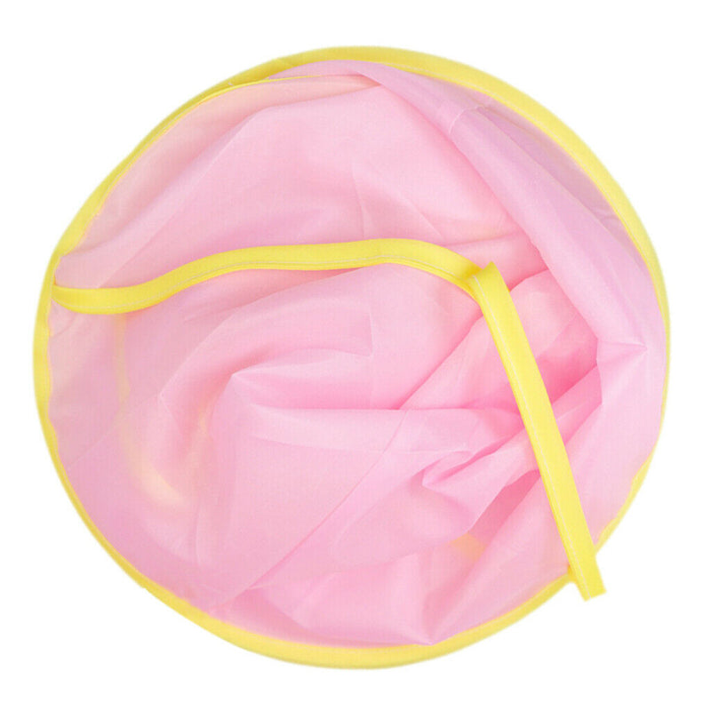 Baby Hair Capes Umbrella Catcher Styling Haircut Gown Salon Barbers Pink