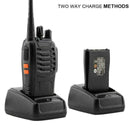 For BaoFeng Walkie Talkie UHF BF-888S 2-Way Radio 400-470MHZ 16CH W/ Charging