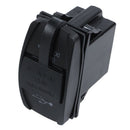 12V 24V Car Auto Boat Accessory LED Dual USB Charger - Outlet green