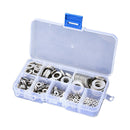 360x Stainless Steel Flat Washers M2 M2.5 M3 M5 M5 M6 M8 M10 w/ Storage Box