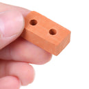 5Pcs Mini Bricks Cement Cinder Models Toys Build Your Own Tiny Bricks Wall BX