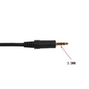 3 meters 3.5mm Stereo Jack Plug To 3 Pin XLR Male Cable Microphone Audio Re