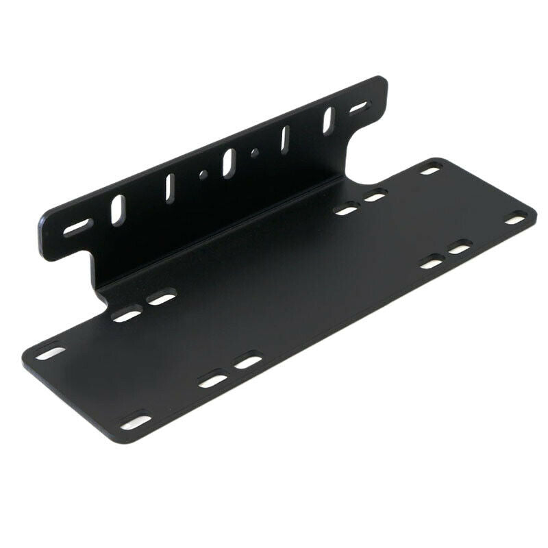 1Pcs Front Bumper License Plate Mounting Bracket for Truck Off-Road SUV 4X4 Q7W5