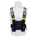 Universal Hands Free Chest Pocket Harness Bag Holster Holder Vest Rig for Two