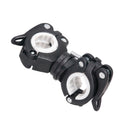 360 Degree Rotating Cycling Bike Light Double Holder LED Front Flashlight L