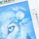 DIY 5D Diamond Embroidery Painting Wolf Cross Stitch Kit Craft Home Decor