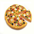 9pcs Kids Pizza Slices Toppings Food Dinner Kitchen Pretend Play Toys Set Gi