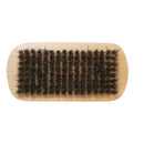 Blue Zoo Men Boar Hair Bristle Beard Mustache Brush Hard Oval Wood Male Bru