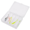 5 Grids Fishing Tackle Boxes Storage Case Holder Fish Lure Bait Hooks Case A