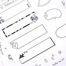 8sheets/set Decors Stickers For Polaroids Photo Scrapbook Diarybook Notebook  ME