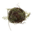 2Pcs Plastic Bird Nest 4Pcs Artificial Birds 10pcs Eggs Nature Craft DIY