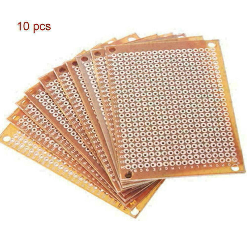 10pcs-5x7cm DIY Solder Prototype Paper Single Side Copper PCB Universal Boa R0D1