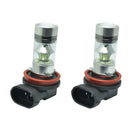 2x 1Pair 8000K Ice Blue H8/H11 LED Bulbs for Car Driving Fog Lights Lamps DRL