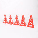 Soccer Training Cones Collapsible Windproof Marker Cones Agility Cones for