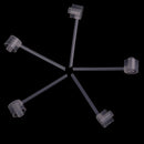 10Pcs perfume refill tools diffuser funnels cosmetic pump dispenser portable  Z