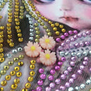5D DIY Special Shaped Diamond Painting Girl Cross Stitch Mosaic Craft Kits