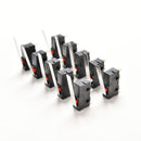 10X Tact Switch KW11-3Z 5A 250V Microswitch 3PIN Buckle 3C