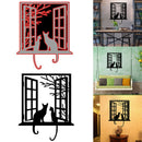 Metal Window Cat Cutting Dies DIY Decoration Home Scrapbooking Craft Paper  BX