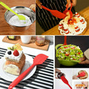 1*Heat Resistant Non-Stick Silicone Spatula Flexible Rubber Scraper Kitchen Tool