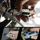 Multifunction Outdoor Pocket Metal Tool Pliers Spanner Screwdriver Wrench D E6T9