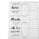 Silicone Transparent Seals Clear Stamps for DIY Scrapbooking Photo Album