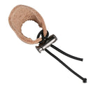 Thicken Cow Leather Thumb Finger Tip Protector Guard Ring Tab Leather Hunti